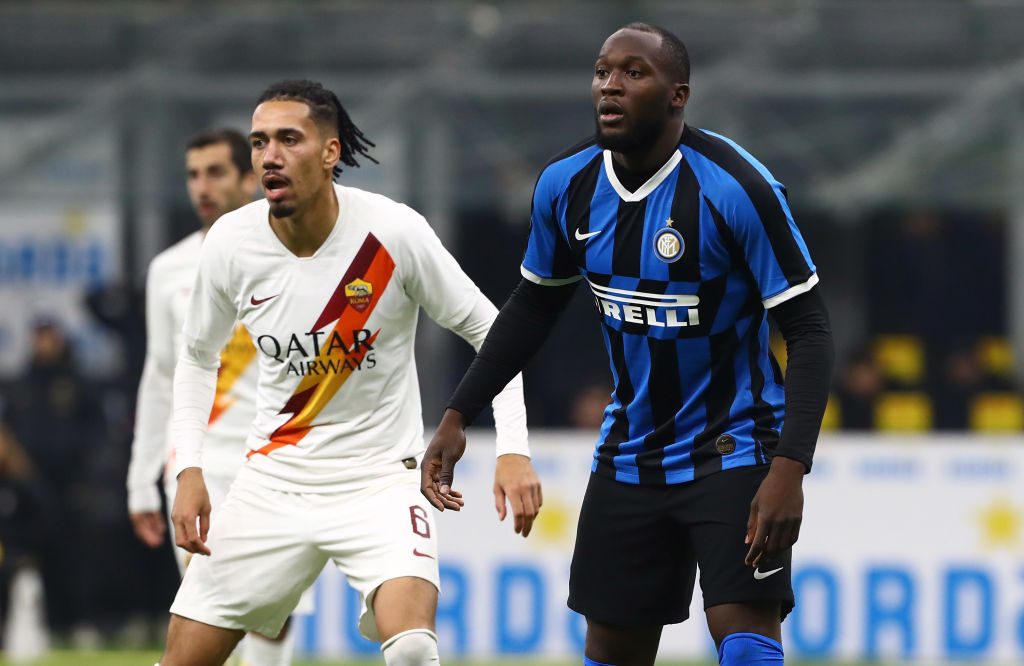 smalling lukaku FC Internazionale v AS Roma - Serie A