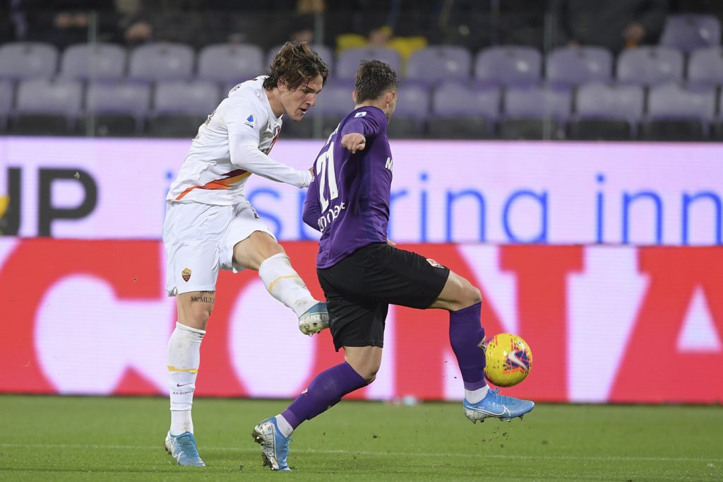 zaniolo Fiorentina vs Roma - Serie A TIM 2019/2020