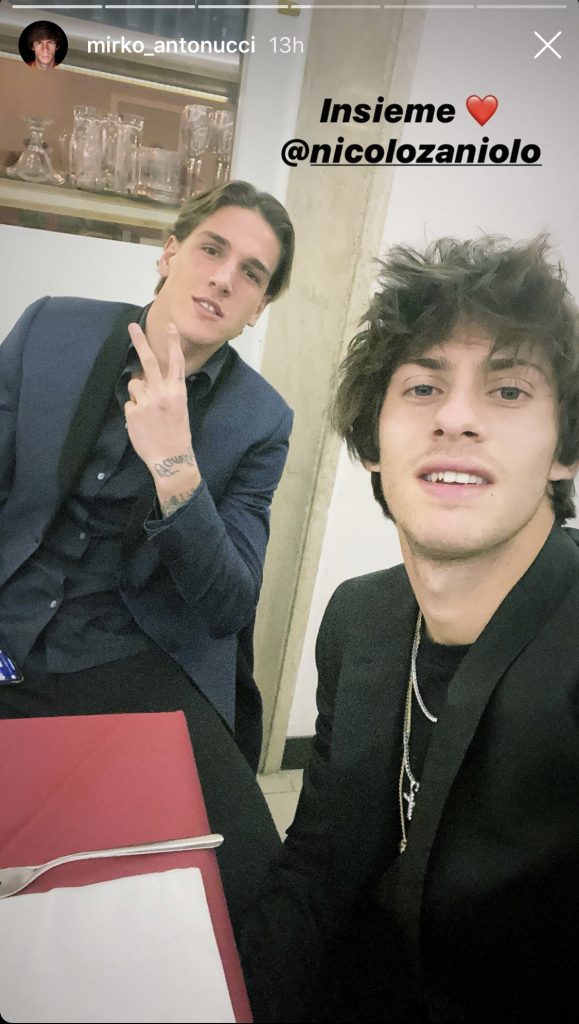 antonucci zaniolo capodanno