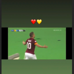 totti instagram video