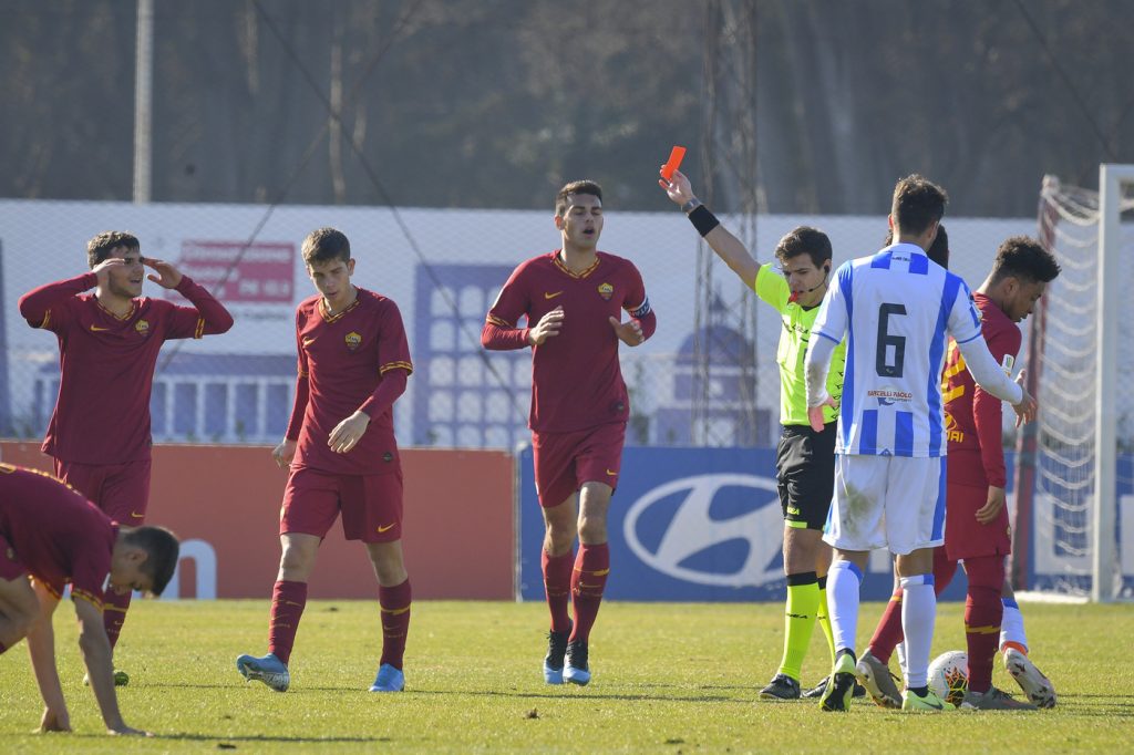 astrologo espulsione Roma vs Pescara - Campionato Primavera 1 2019/2020
