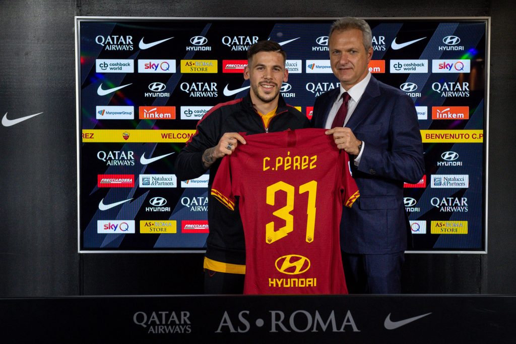 AS Roma: perfeziona l'ingaggio di Carles Perez
