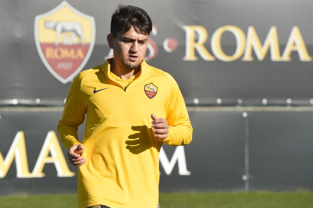 Under AS Roma, allenamento a Trigoria