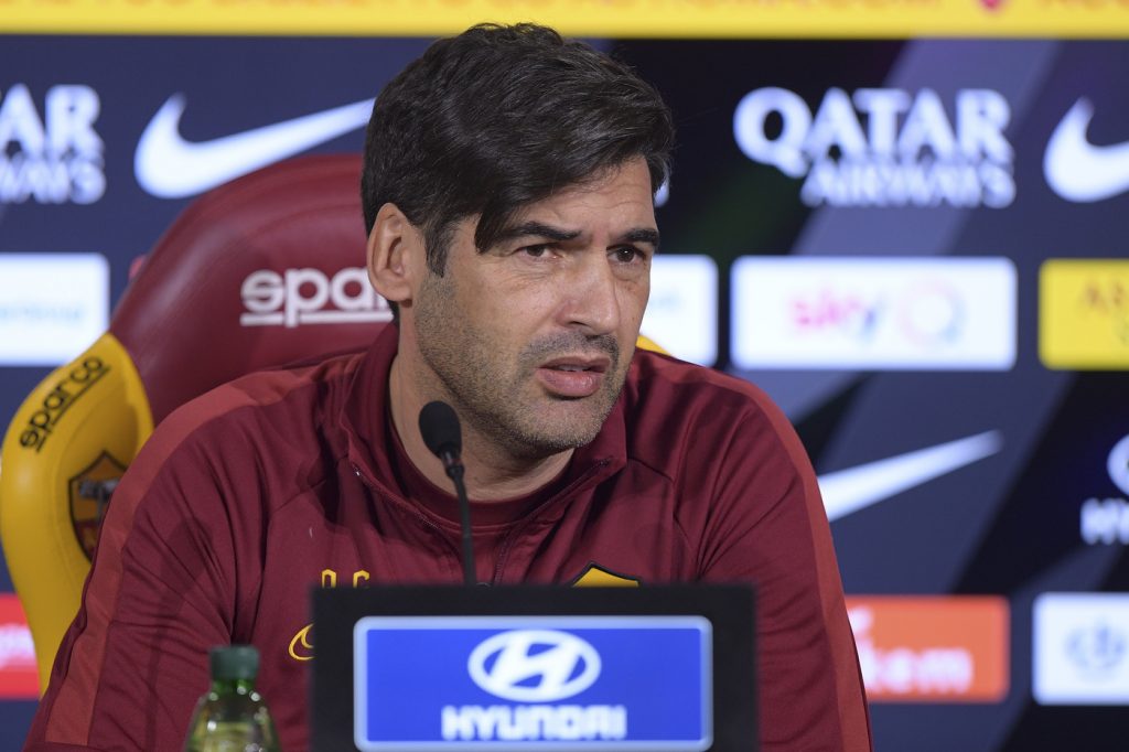 AS Roma, la conferenza stampa di Paulo Fonseca