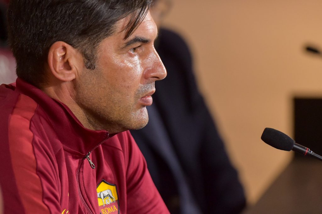 AS Roma, la conferenza stampa di Paulo Fonseca