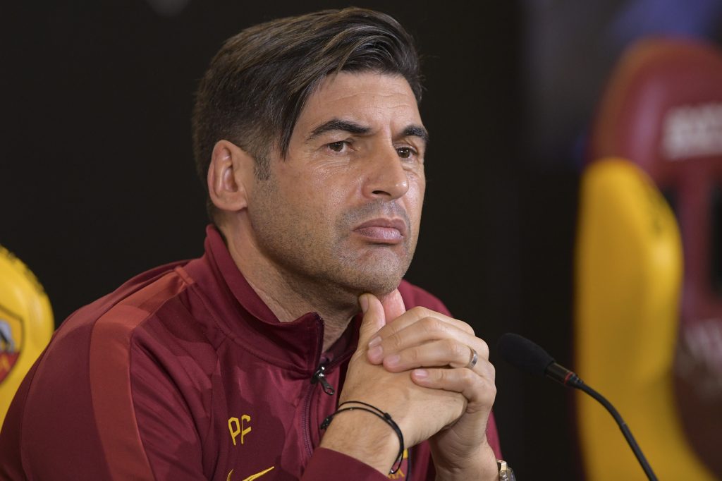 AS Roma, la conferenza stampa di Paulo Fonseca