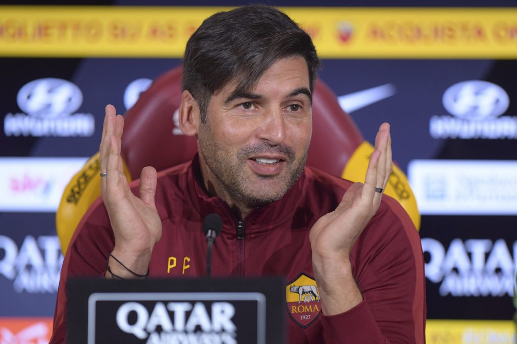 AS Roma, conferenza stampa Paulo Fonseca
