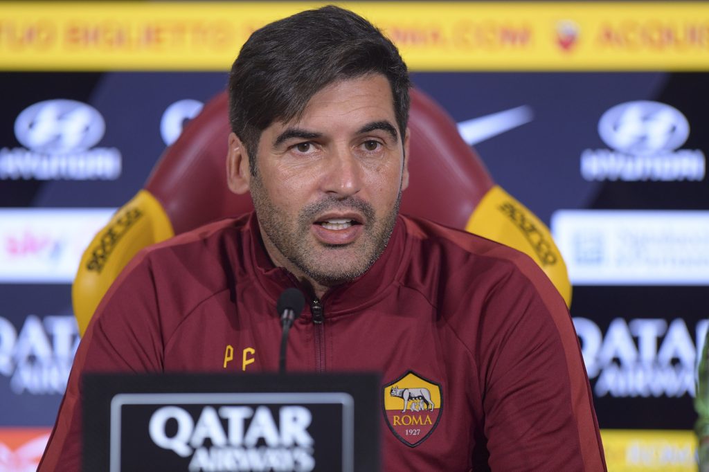 AS Roma, conferenza stampa Paulo Fonseca