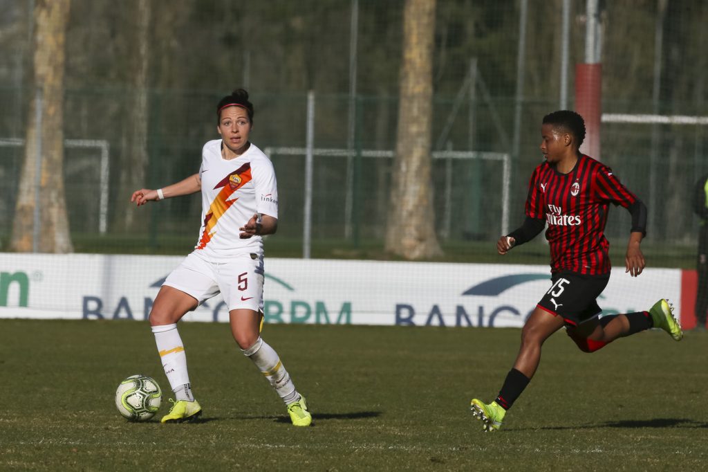 Bernauer Milan vs Roma - Campionato Serie A Femminile 2019/2020Milan vs Roma - Campionato Serie A Femminile 2019/2020