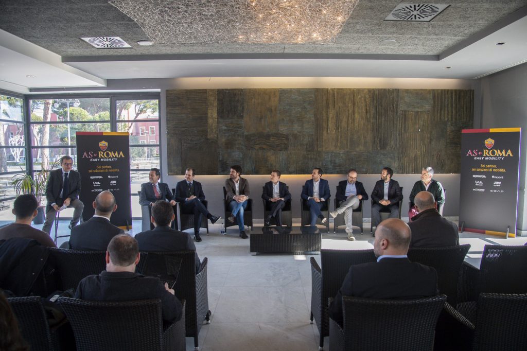AS Roma, presentazione del progetto Easy Mobility