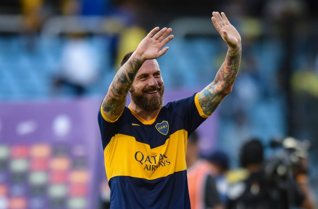 de rossi Boca Juniors v Union - Superliga 2019/20
