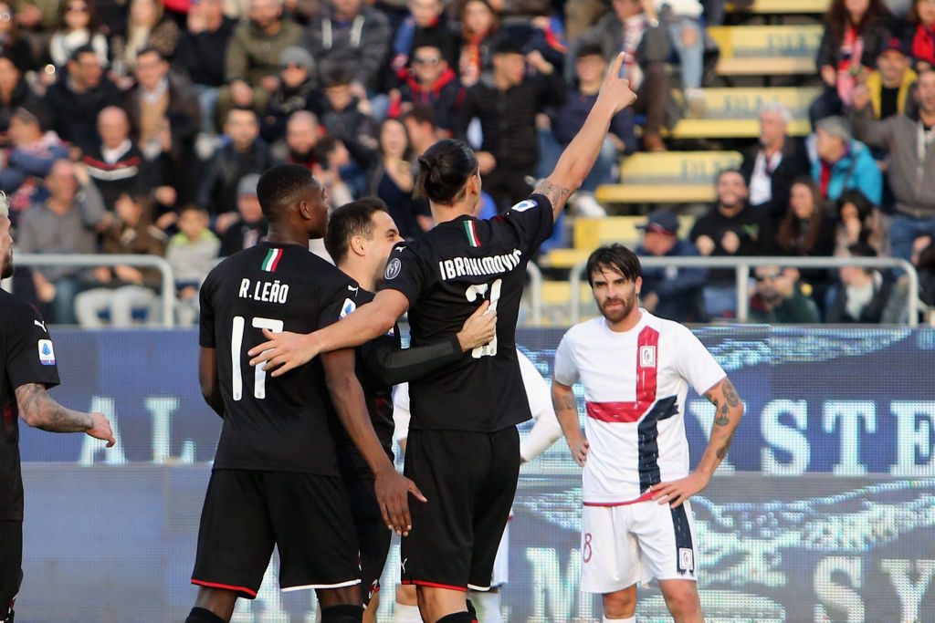 Ibrahimovic e Leao