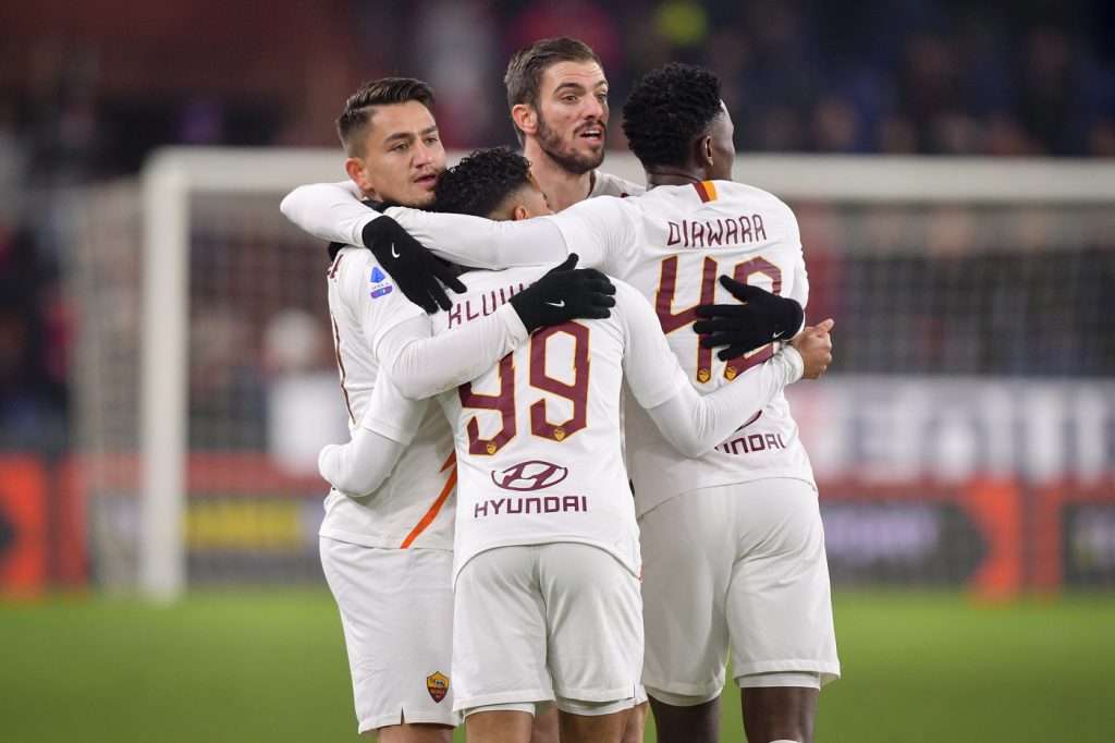 genoa-roma-8 under santon kluivert diawara