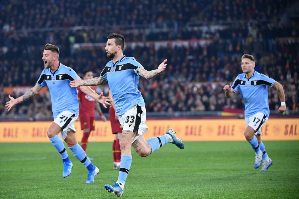 acerbi Roma vs Lazio - Serie A TIM 2019/2020
