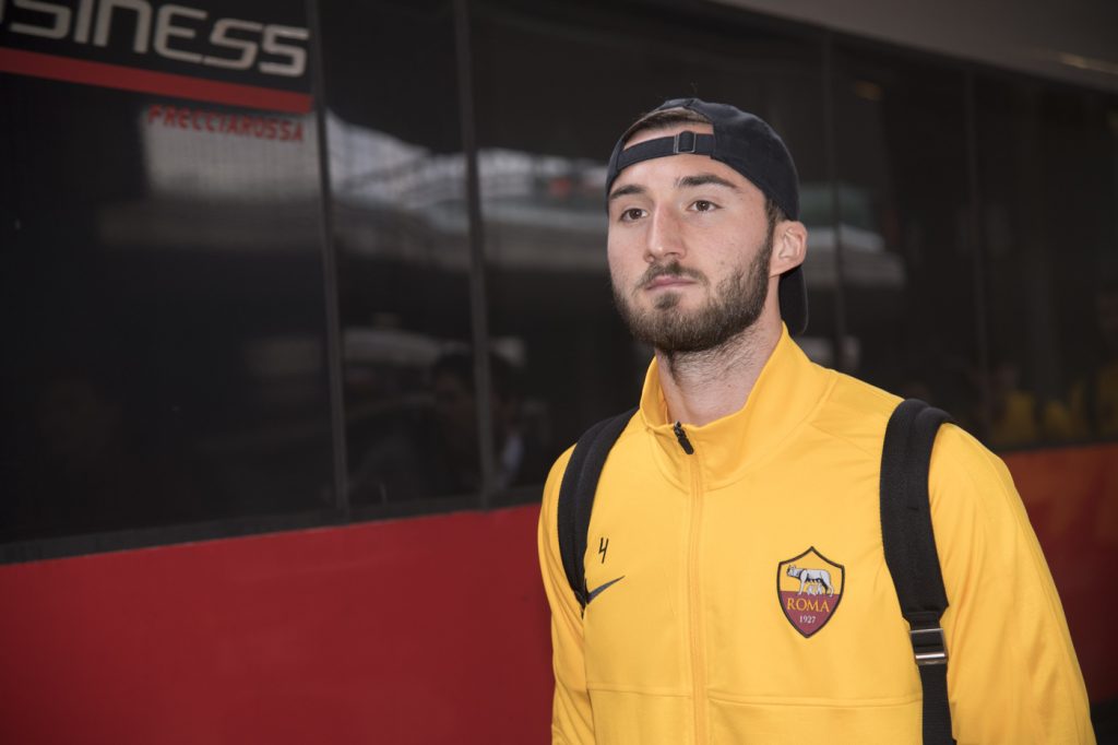 cristante AS Roma, il viaggio per Reggio Emilia