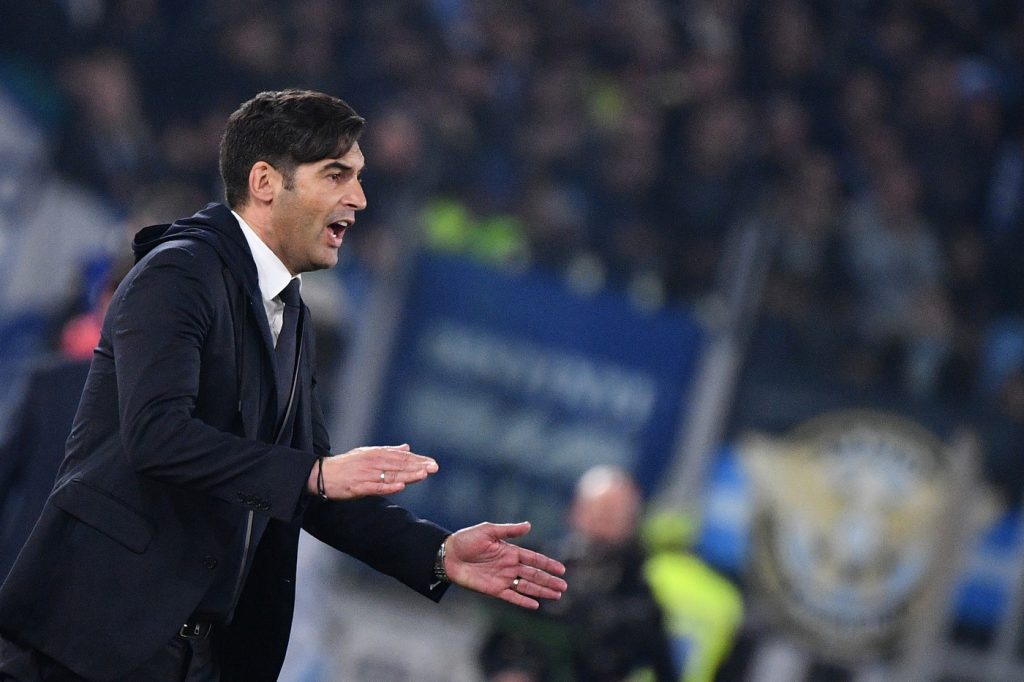 fonseca Roma vs Lazio - Serie A TIM 2019/2020