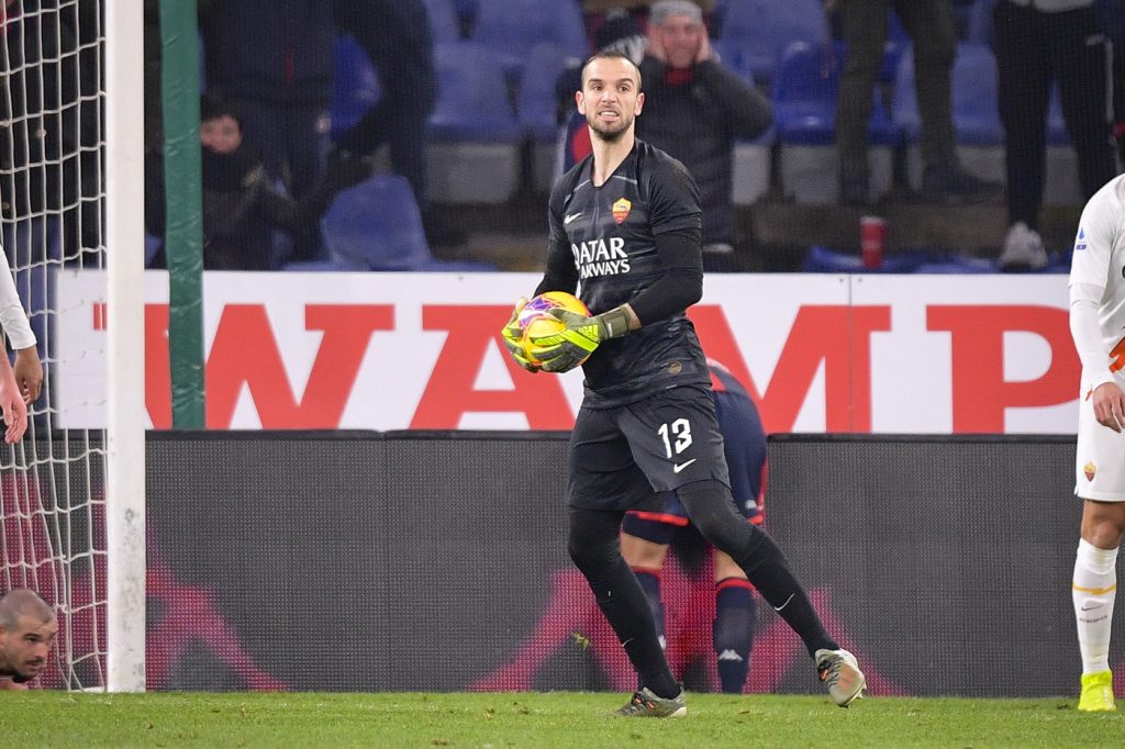pau lopez Genoa vs AS Roma  - Serie A TIM 2019/2020