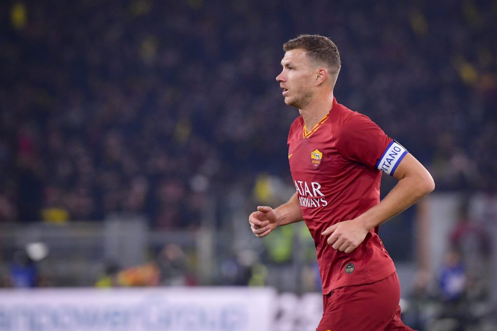 dzeko Roma vs Lazio - Serie A TIM 2019/2020