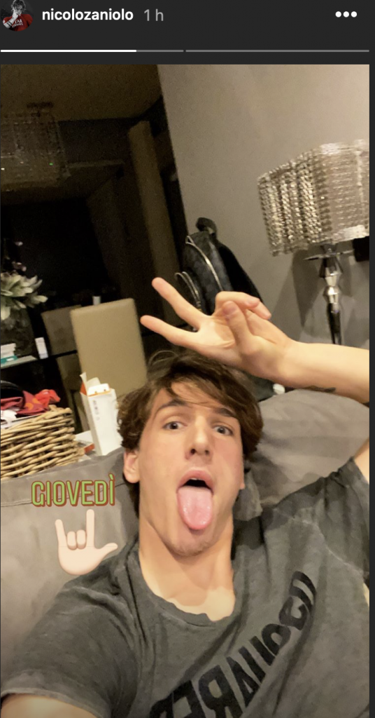 schermata Zaniolo 2