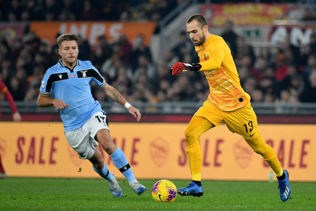 AS Roma v SS Lazio - Serie A immobile pau lopez