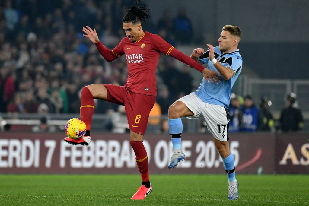 AS Roma v SS Lazio - Serie A immobile smalling