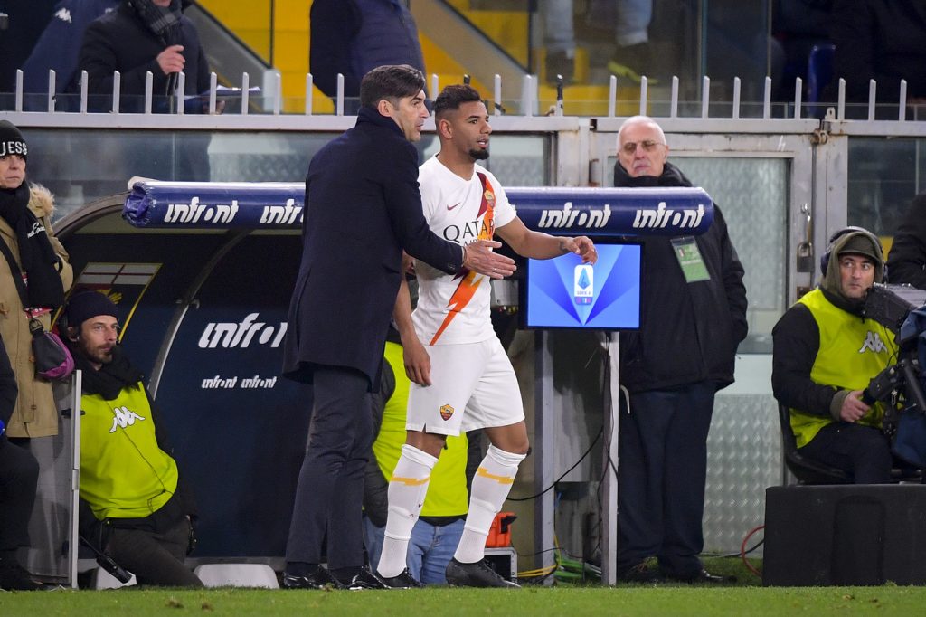 Genoa vs AS Roma  - Serie A TIM 2019/2020 Fonseca Bruno Peres