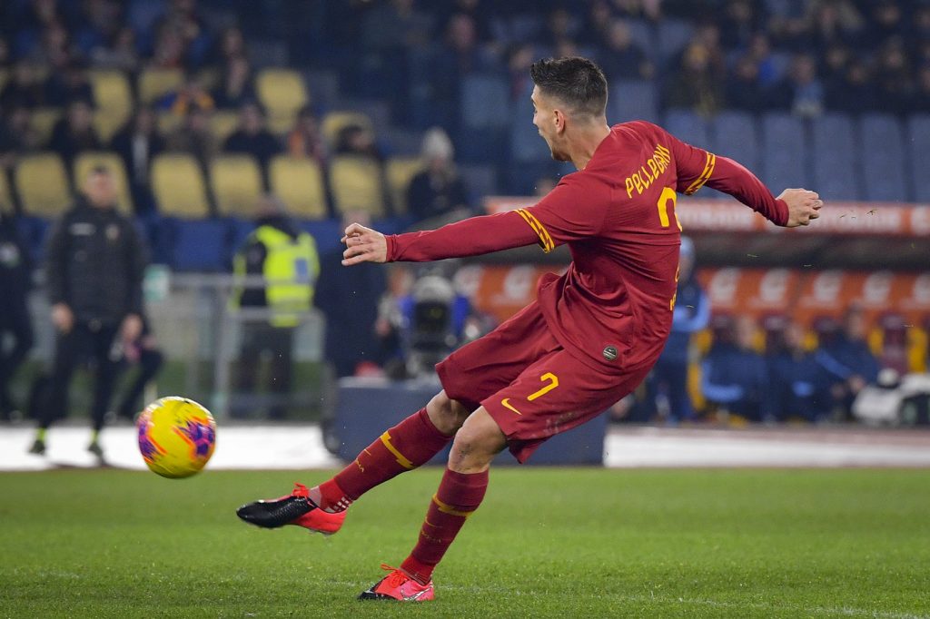 pellegrini Roma vs Lazio - Serie A TIM 2019/2020