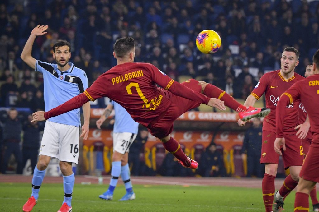 pellegrini Roma vs Lazio - Serie A TIM 2019/2020
