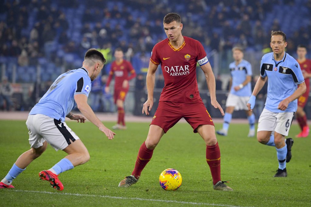 dzeko patric Roma vs Lazio - Serie A TIM 2019/2020
