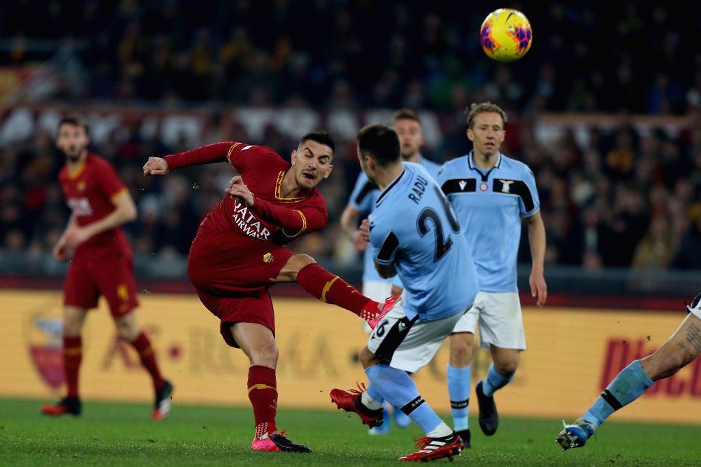 AS Roma v SS Lazio - Serie A pellegrini