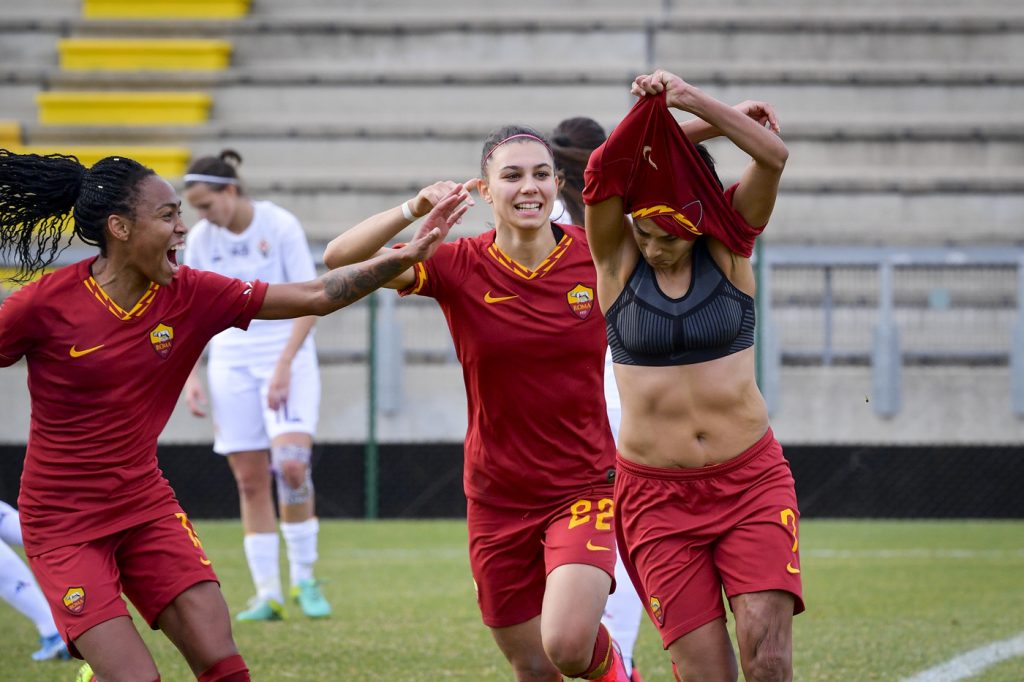 andressa Roma vs Fiorentina - Campionato Serie A Femminile 2019/2020