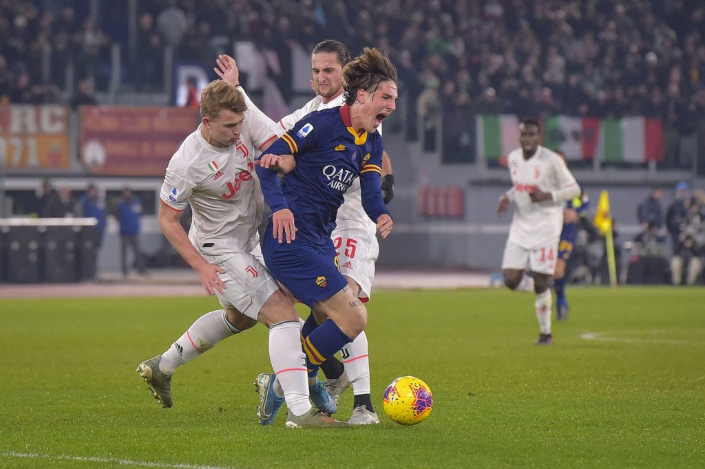 zaniolo Roma vs Juventus - Serie A TIM 2019/2020