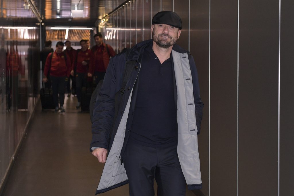 petrachi AS Roma, il viaggio della squadra verso Genova