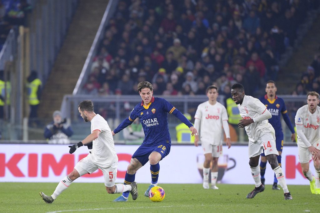 zaniolo Roma vs Juventus - Serie A TIM 2019/2020