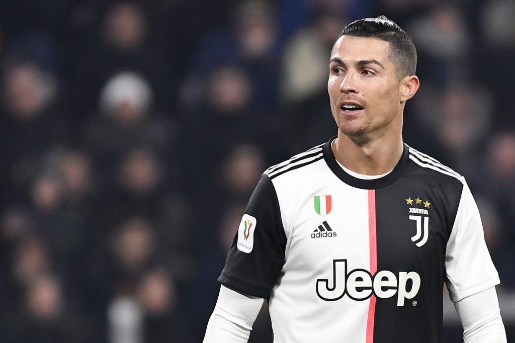 ronaldo Juventus vs Roma - Coppa Italia 2019/2020, Quarti di Finale