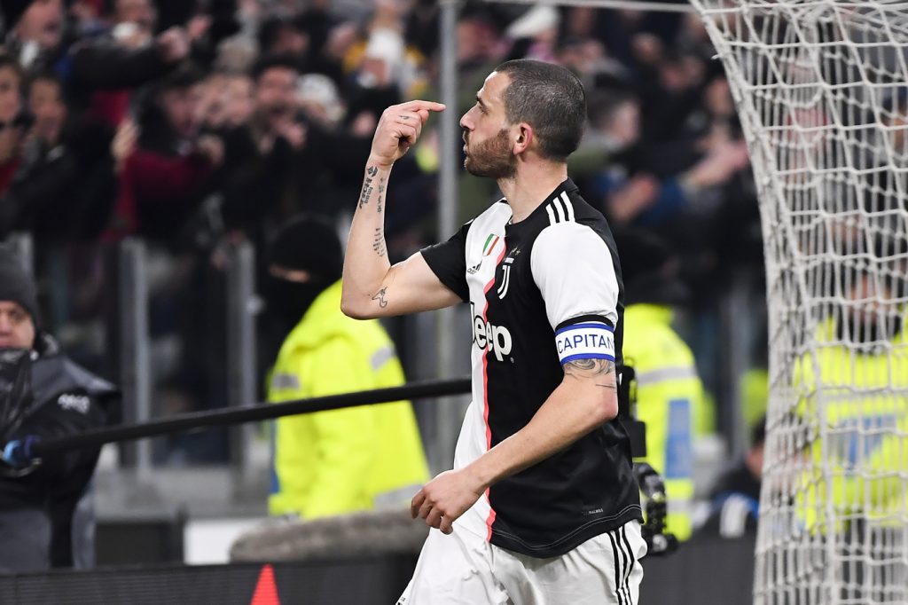 bonucci Juventus vs Roma - Coppa Italia 2019/2020, Quarti di Finale