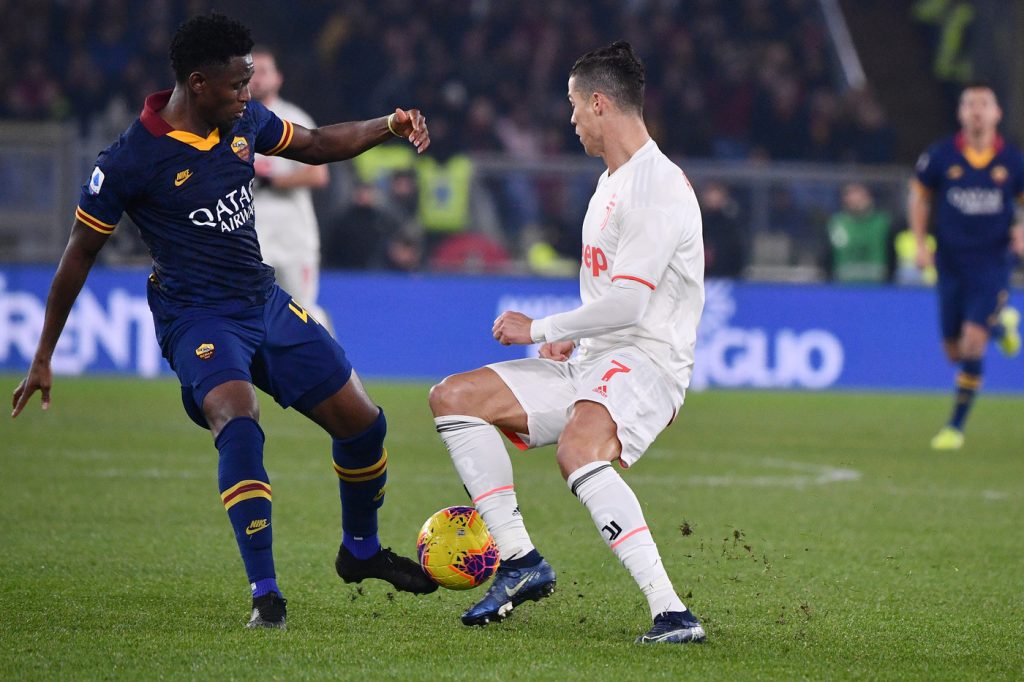 ronaldo diawara Roma vs Juventus - Serie A TIM 2019/2020