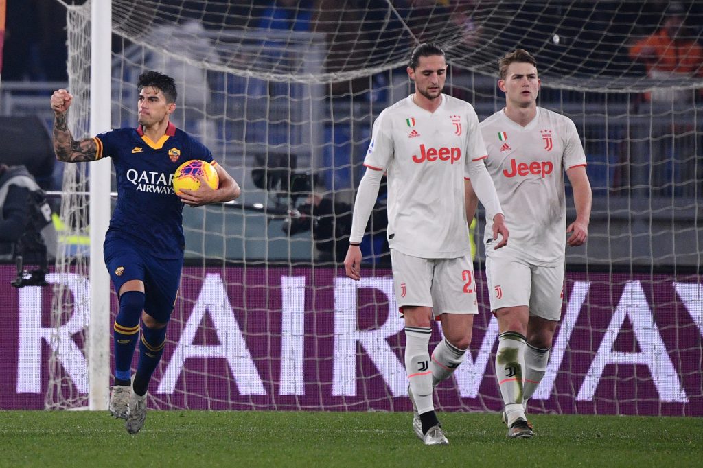 perotti Roma vs Juventus - Serie A TIM 2019/2020