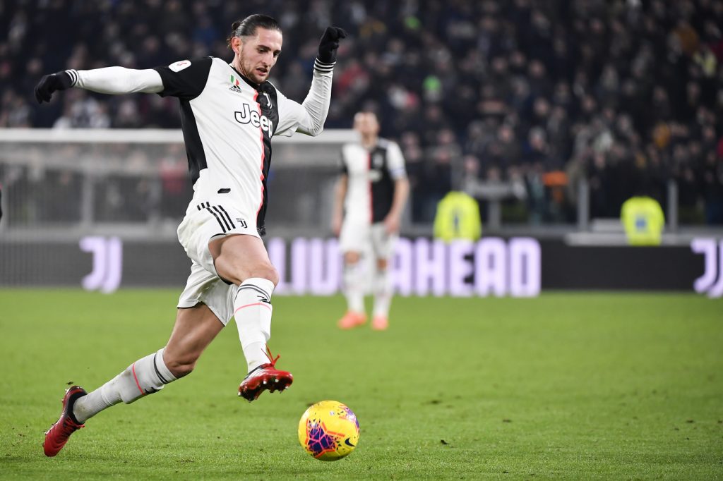 rabiot Juventus vs Roma - Coppa Italia 2019/2020, Quarti di Finale
