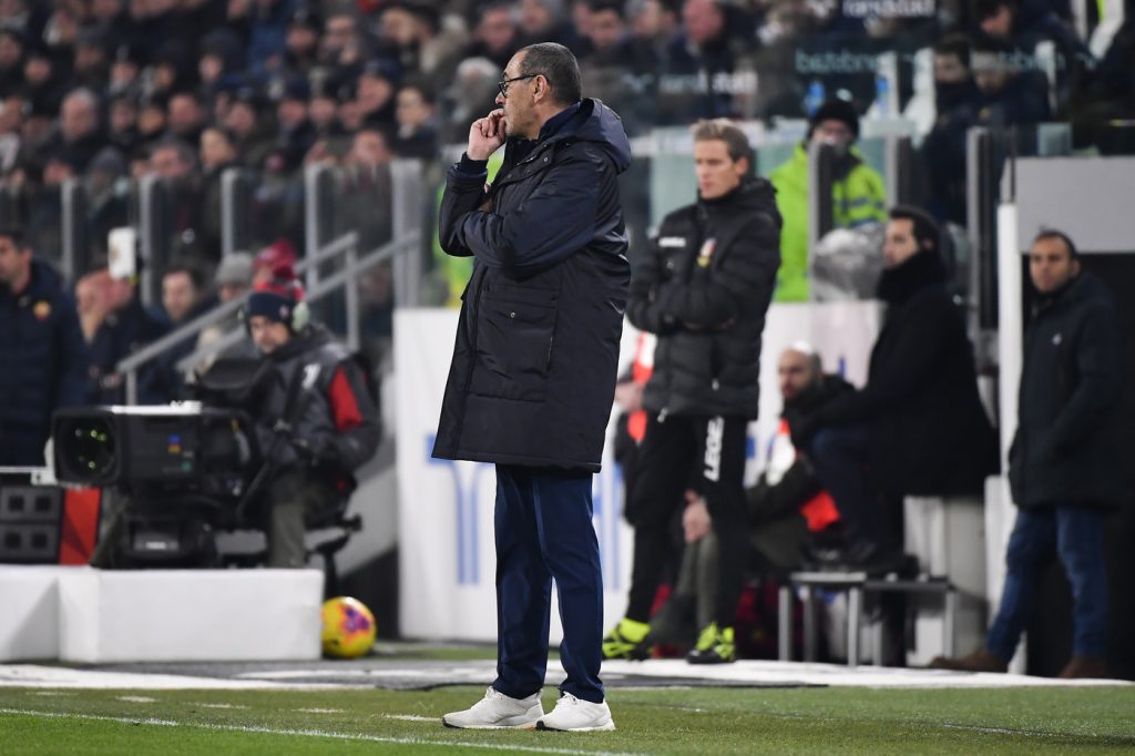 sarri Juventus vs Roma - Coppa Italia 2019/2020, Quarti di Finale