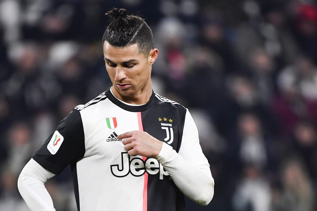 ronaldo Juventus vs Roma - Coppa Italia 2019/2020, Quarti di Finale