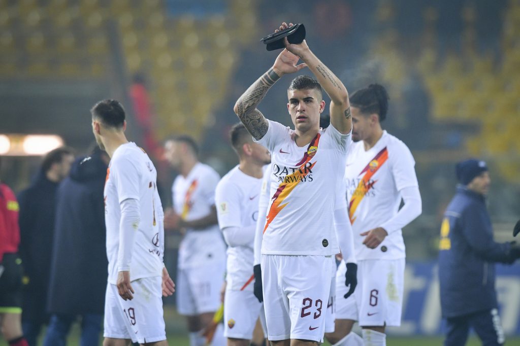 mancini Parma vs Roma - Coppa Italia 2019/2020, ottavi di finale