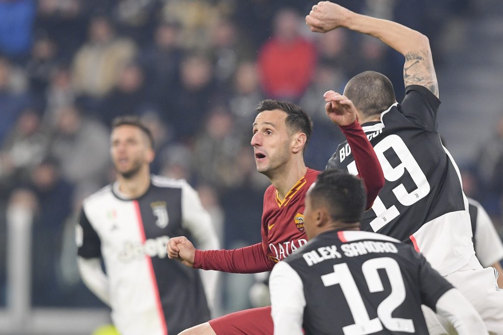 kalinic bonucci Juventus vs Roma - Coppa Italia 2019/2020, Quarti di Finale