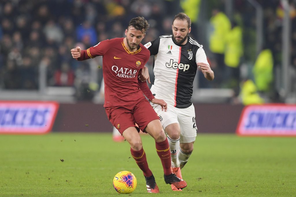 higuain cristante Juventus vs Roma - Coppa Italia 2019/2020, Quarti di Finale