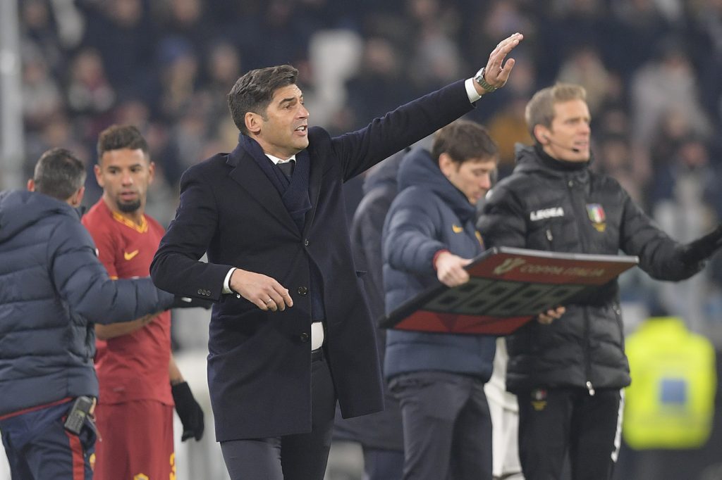 fonseca Juventus vs Roma - Coppa Italia 2019/2020, Quarti di Finale