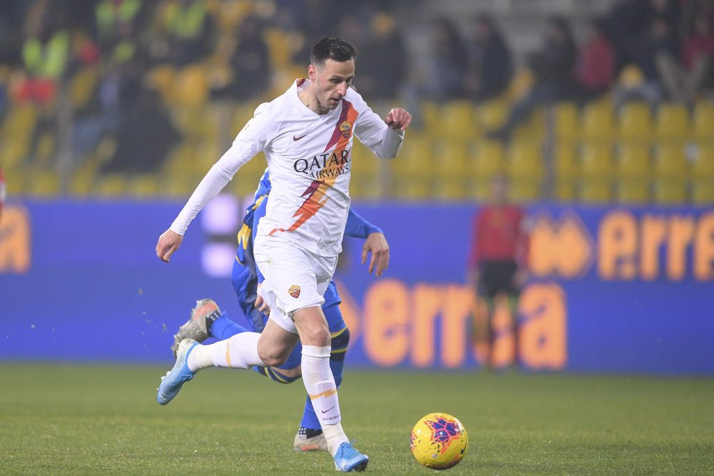 kalinic Parma vs Roma - Coppa Italia 2019/2020, ottavi di finale