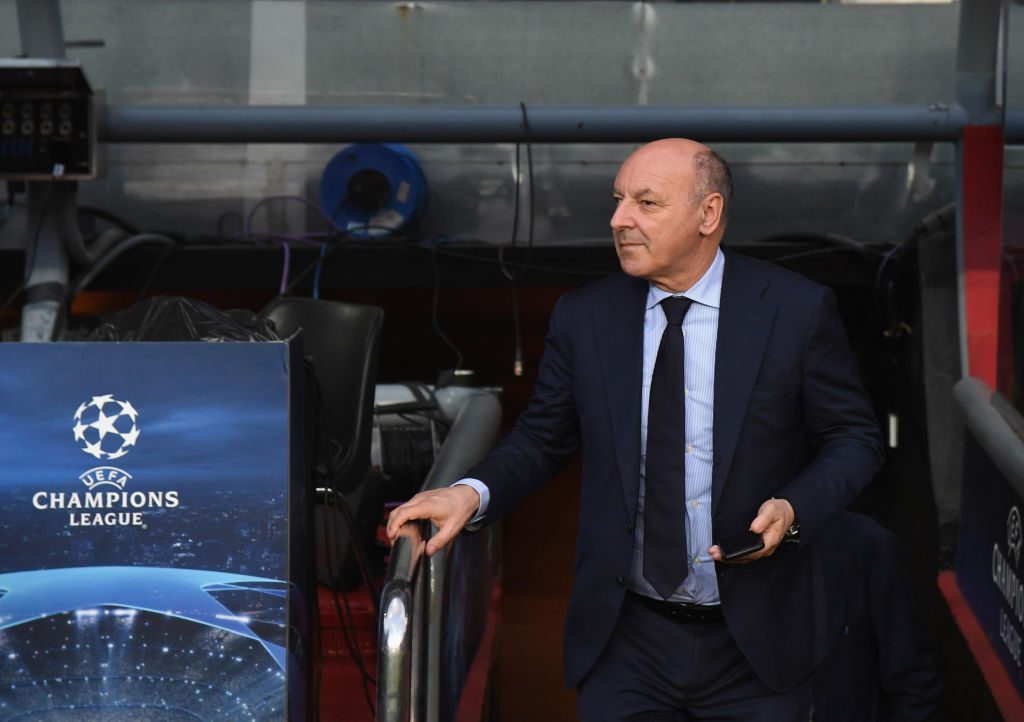 marotta FC Internazionale Training Session And Press Conference
