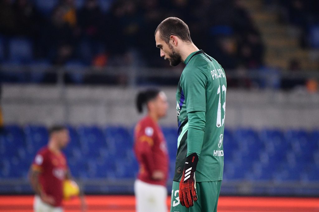 pau lopez Roma vs Bologna - Serie A TIM 2019/2020