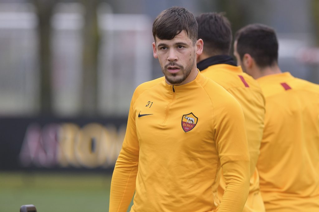 AS Roma Trigoria allenamento Carles Perez