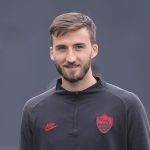 Cristante AS Roma, sessione di allenamento in vista della sfida di Europa League contro il KAA Gent